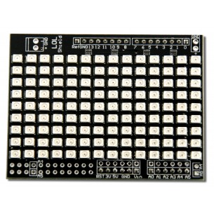 KAMduino LoL Shield Blue - wyświetlacz matrycowy LED do Arduino (niebieski)