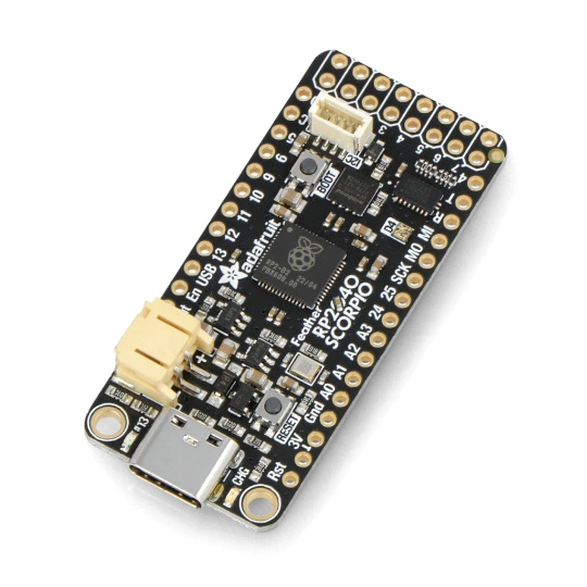 Feather RP2040 SCORPIO - 8-kanałowy sterownik NeoPixel - z mikrokontrolerem RP2040 - Adafruit 5650