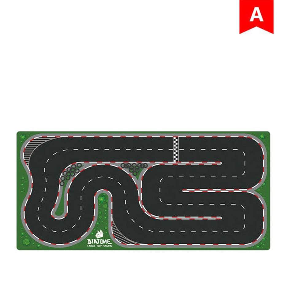 Diatone Mouse Pad Mini Car Table Top Racing Track - Choose Version — Track A