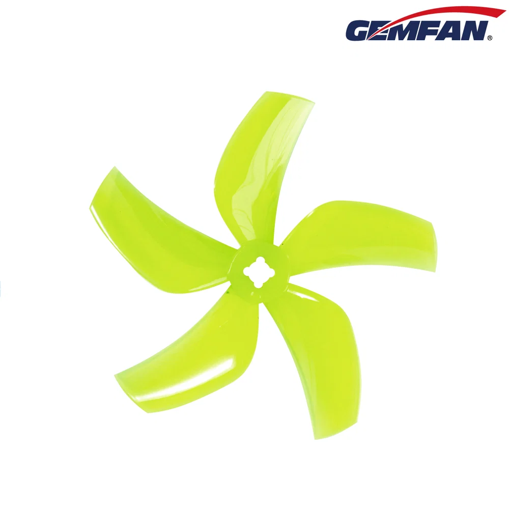 Gemfan D76 Ducted 76mm 5 Blade Cinewhoop Prop — Yellow