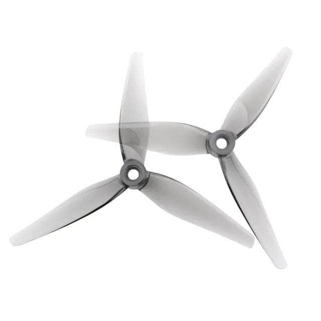 HQ Prop 5135 V2(R35 V2)5.1x3.5x3 Tri-Blade 5" Prop 4 Pack - Choose Your Color — Grey