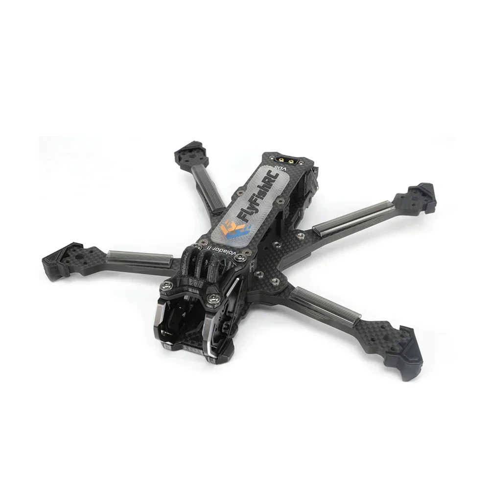 FlyfishRC Volador II VD5 O4 Deadcat FPV Long Range T700 Frame Kit - Choose Color — Yellow TPU