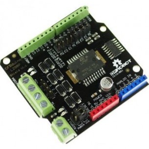 Dwukanałowy sterownik silników (mostek H) z L298 dla Arduino