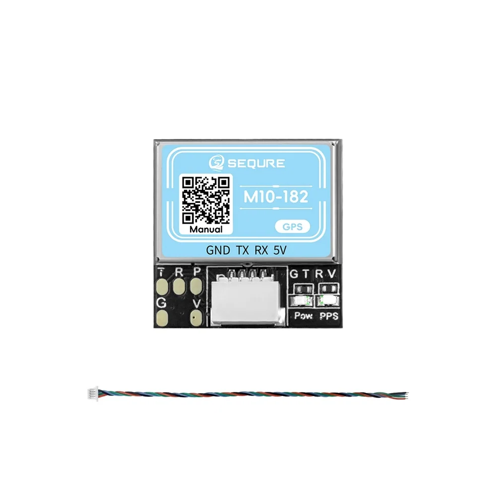 Sequre M10-182 GPS Module Small Size Fast Positioning BF INAV Ardupilot Fixed-wing Drone