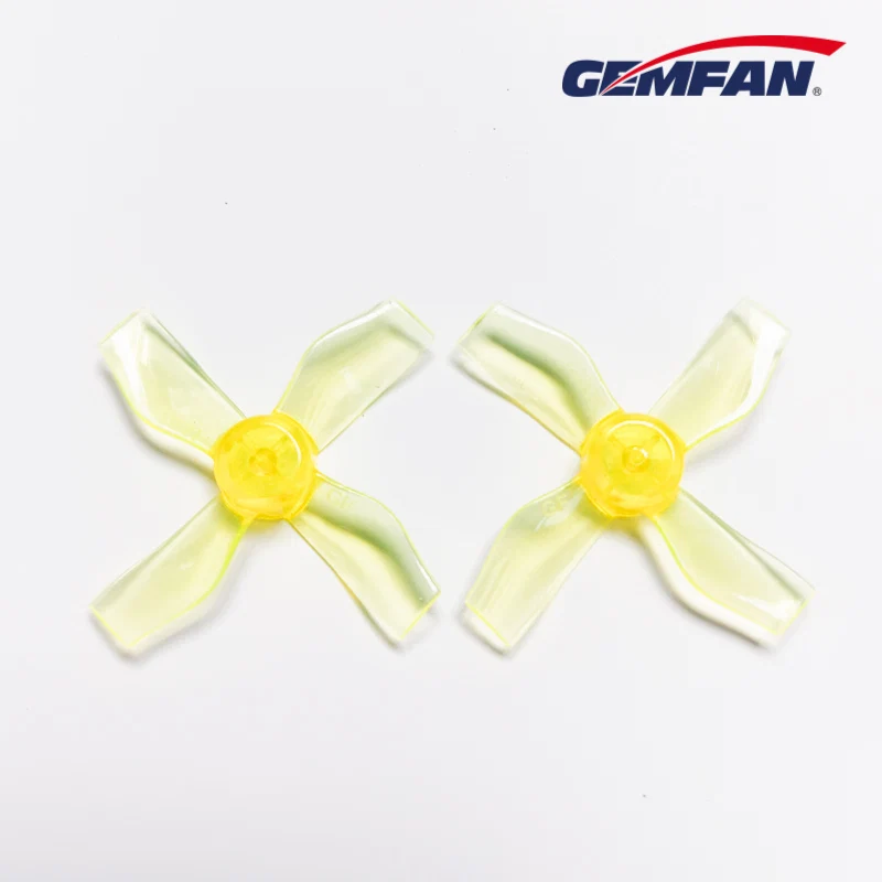 Gemfan 1220-4 31mm Quadblade 1mm Shaft — Blue