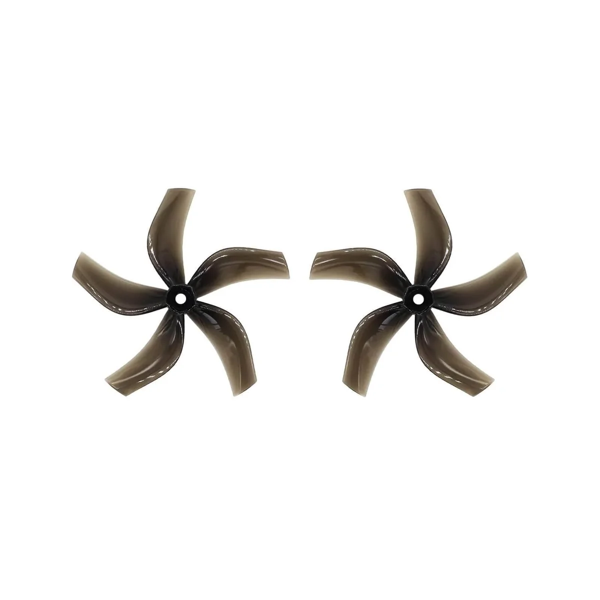 Gemfan D4-5 4" Ducted Durable 5 Blade Propeller (2CW+2CCW) - Choose Color — Midnight Gray