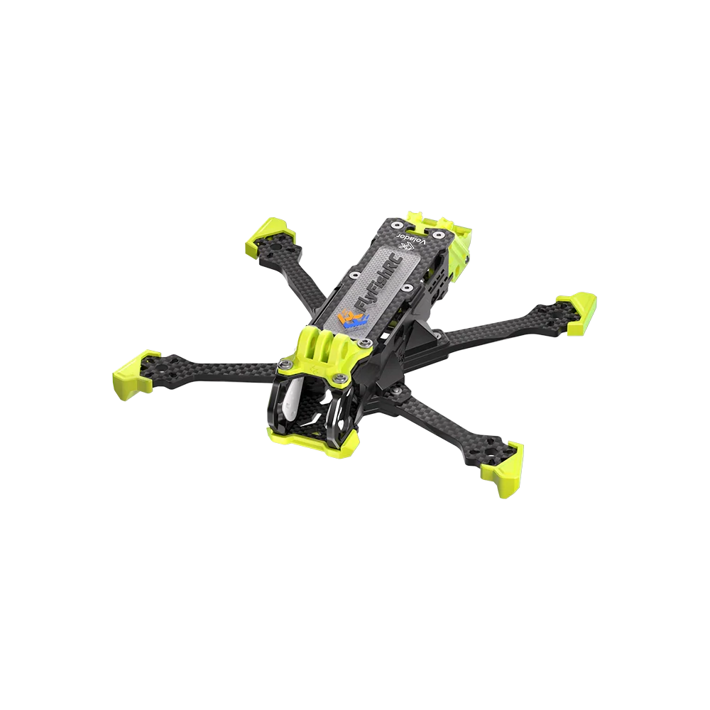 FlyfishRC Volador II VD4 O4 Pro 4" Deadcat FPV T700 Frame Kit - Choose Color — Yellow TPU