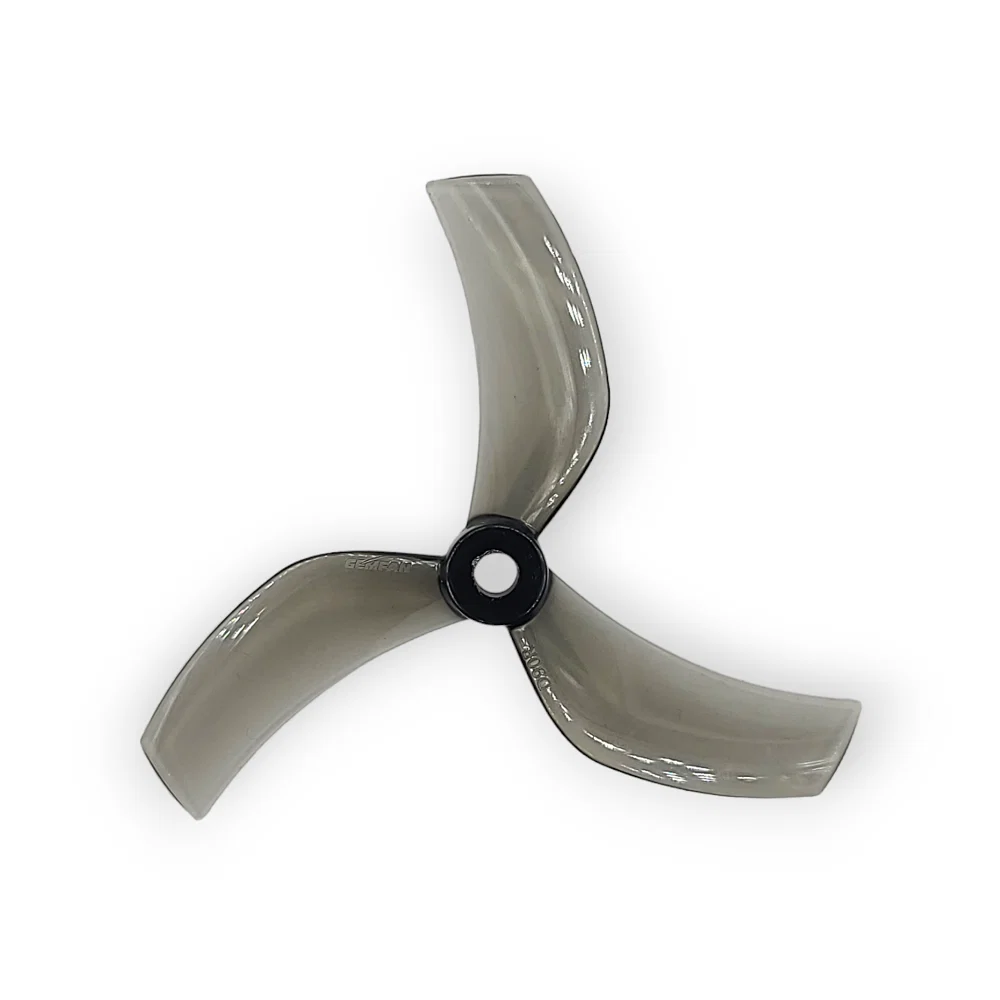 Gemfan D90 Ducted Durable 3 Blade Propeller M5 (2CW+2CCW) - Choose Color — Clear Grey