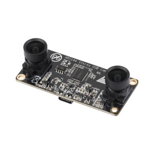 Moduł kamery stereo USB 2MP z globalną migawką AR0144, distortion-free, 52mm - Waveshare 32695