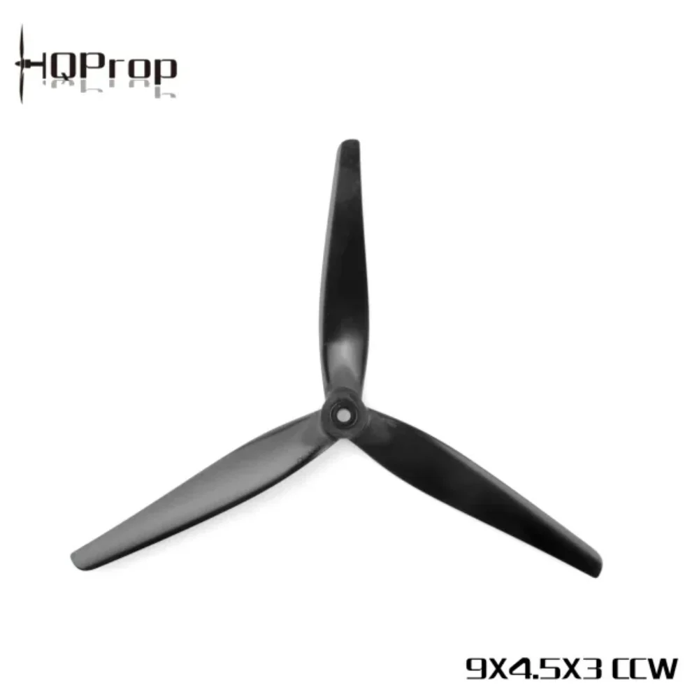 HQ MacroQuad Prop 9X4.5X3 Black Glass Fiber Reinforced Nylon - (2CW+2CCW)
