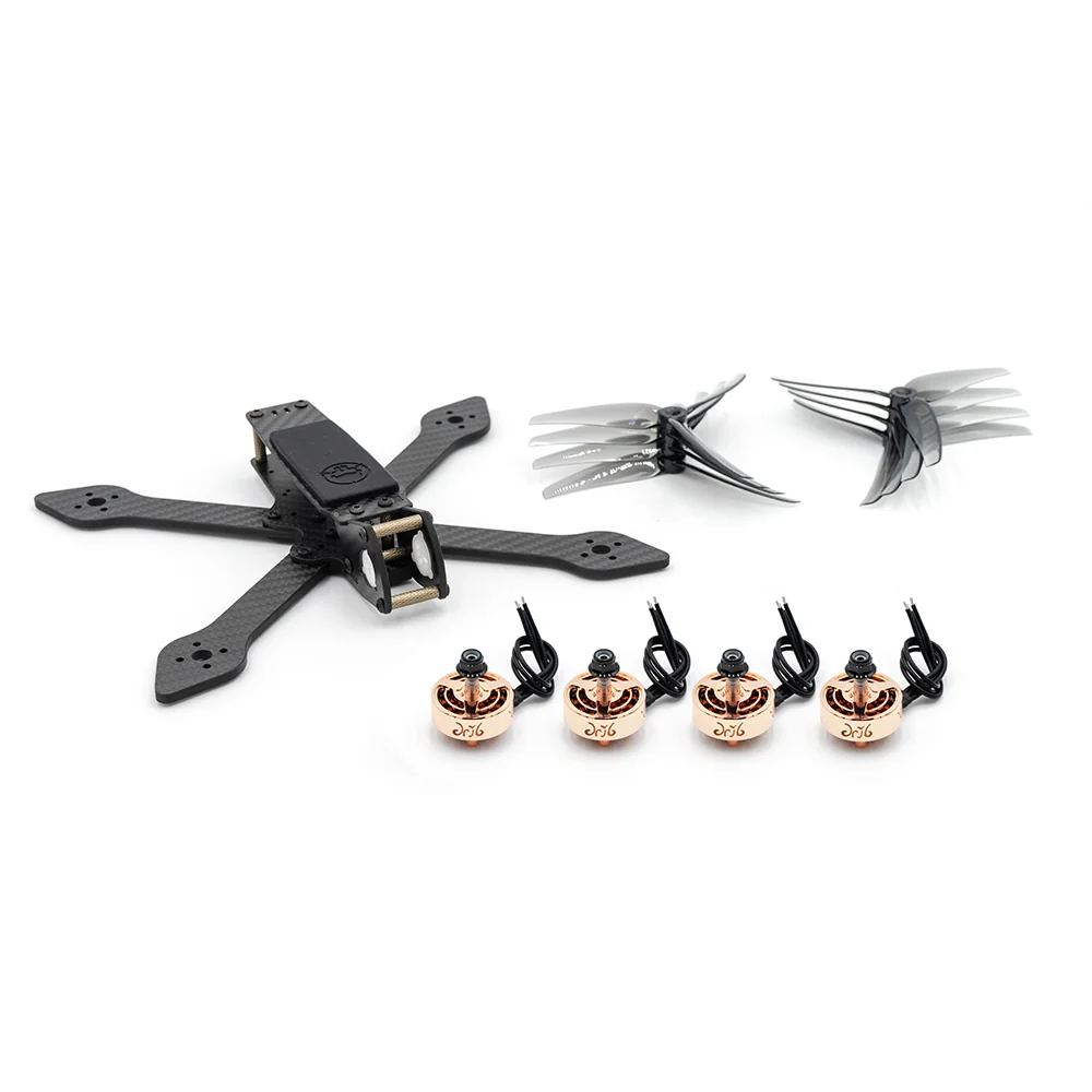 Skyliner MK3 5" Frame & Motor Bundle - 4S — Hypetrain Drib V3 (Direct Solder)