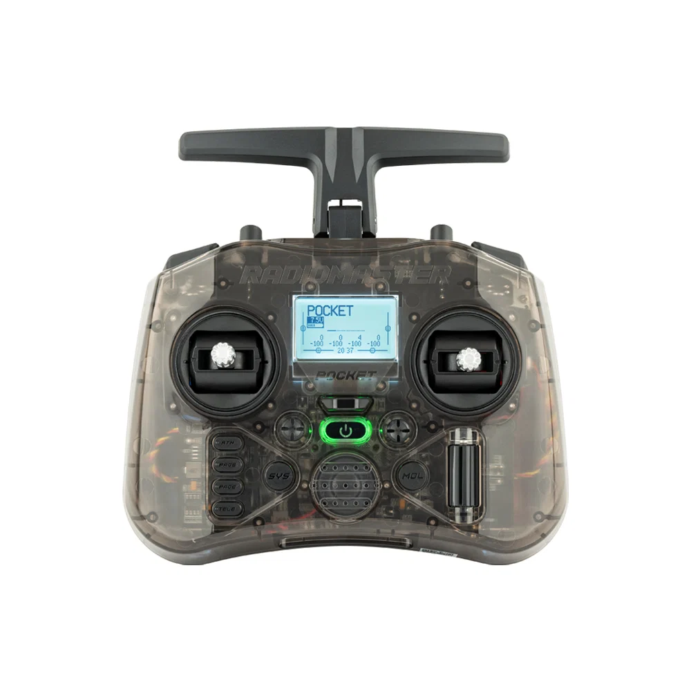 RadioMaster Pocket M2 RC Transmitter (FCC) - Choose Version and Color — CC2500 / Charcoal
