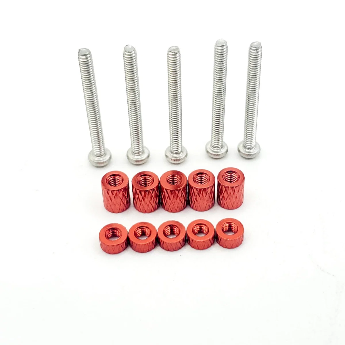 M2 Stack Hardware Kit - 20mm — Red