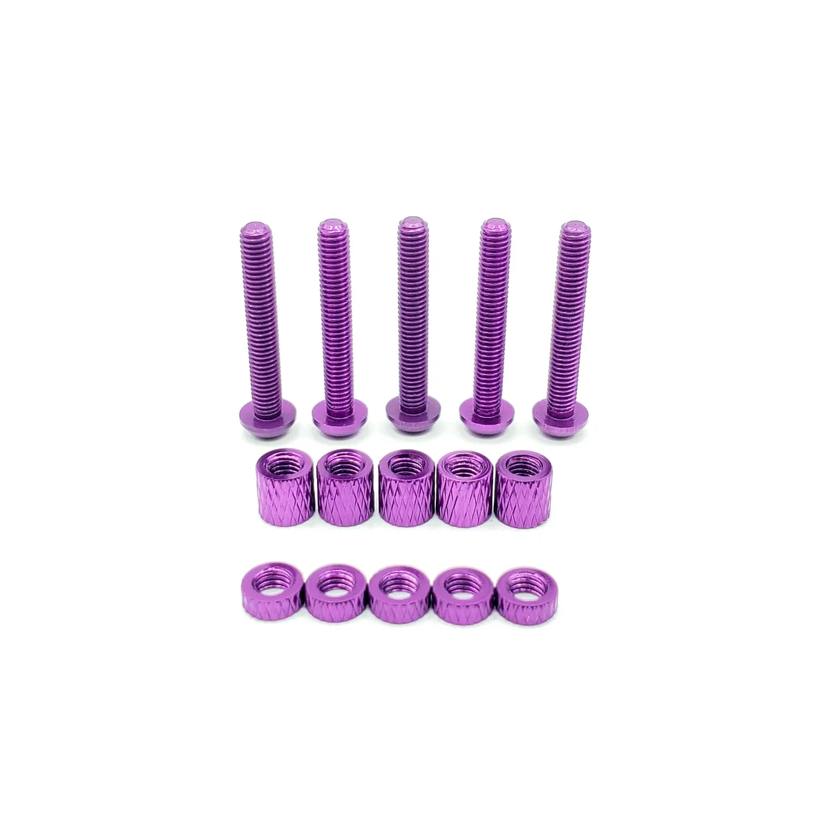 M3 Stack Hardware Kit - 20mm — Purple