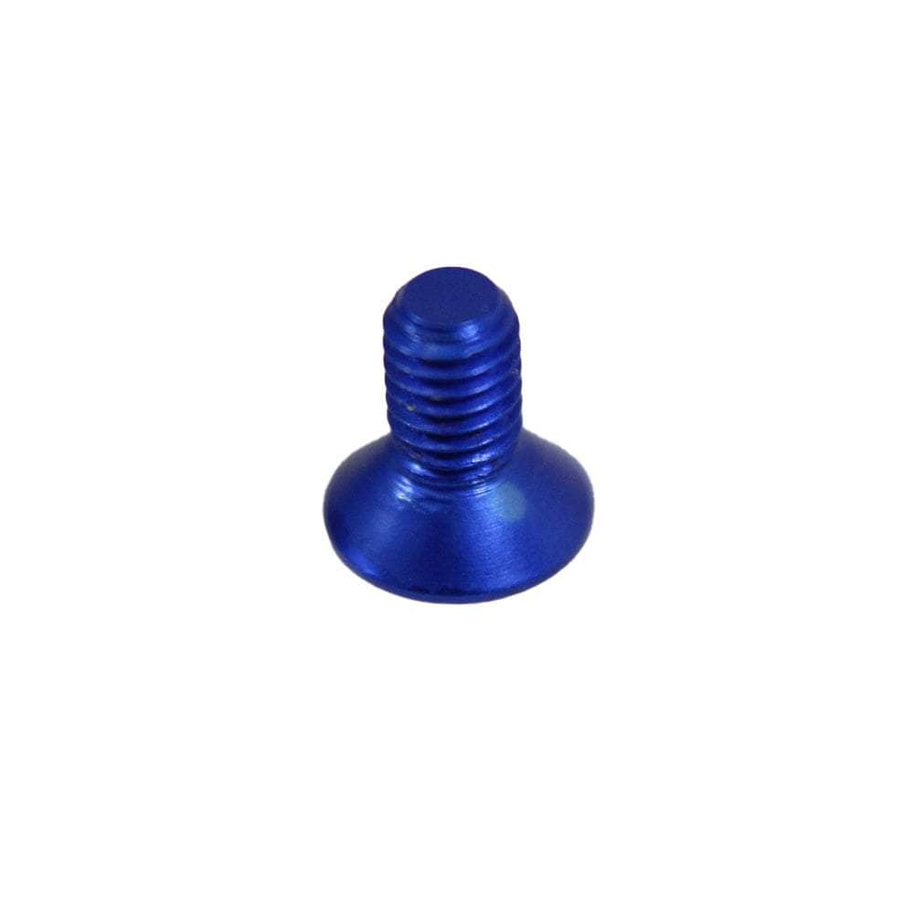 M3 7075 Aluminum Counter Sunk Hex Screw (20PCS) - Choose Your Color & Size — Blue / 6mm