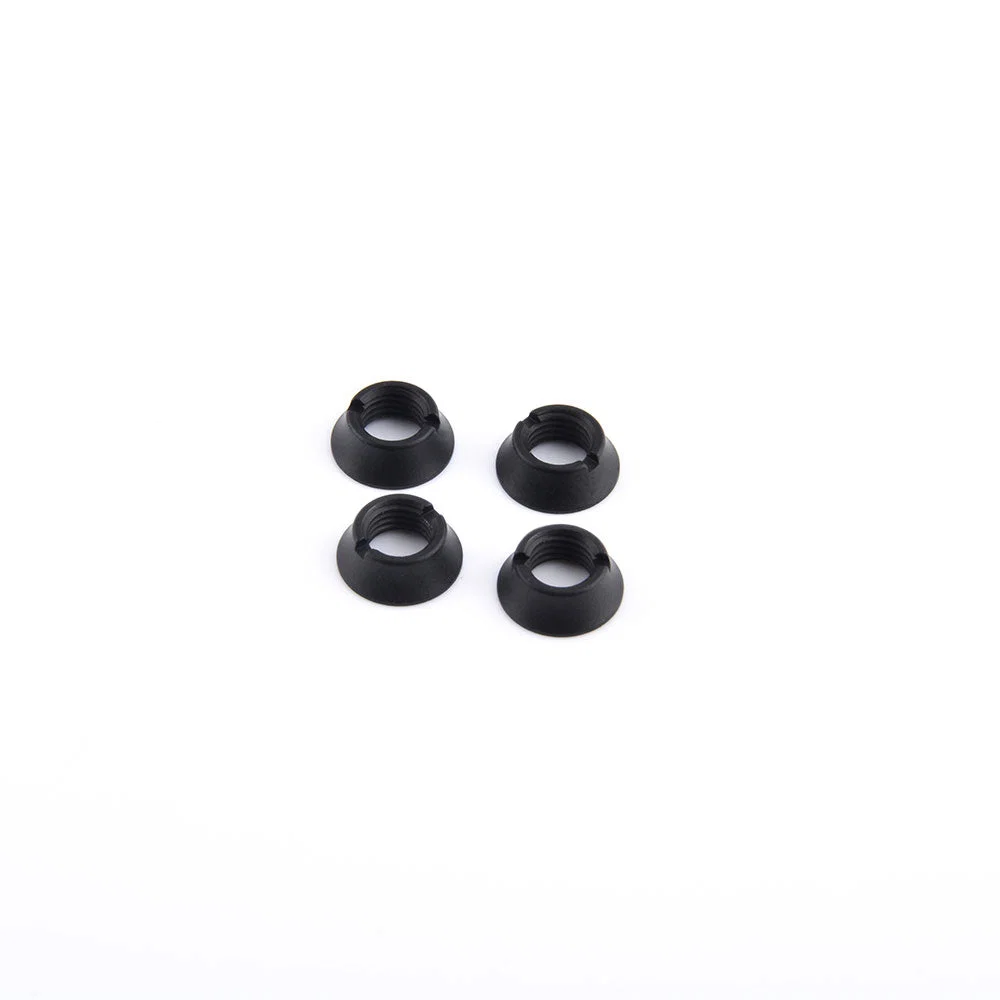 Replacement Satin Black Switch Nuts for TX16S MKII and TX16S — Short
