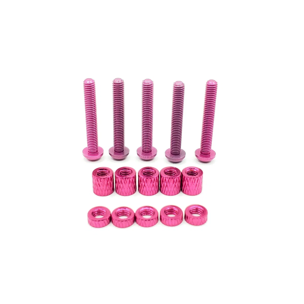 M3 Stack Hardware Kit - 20mm — Pink