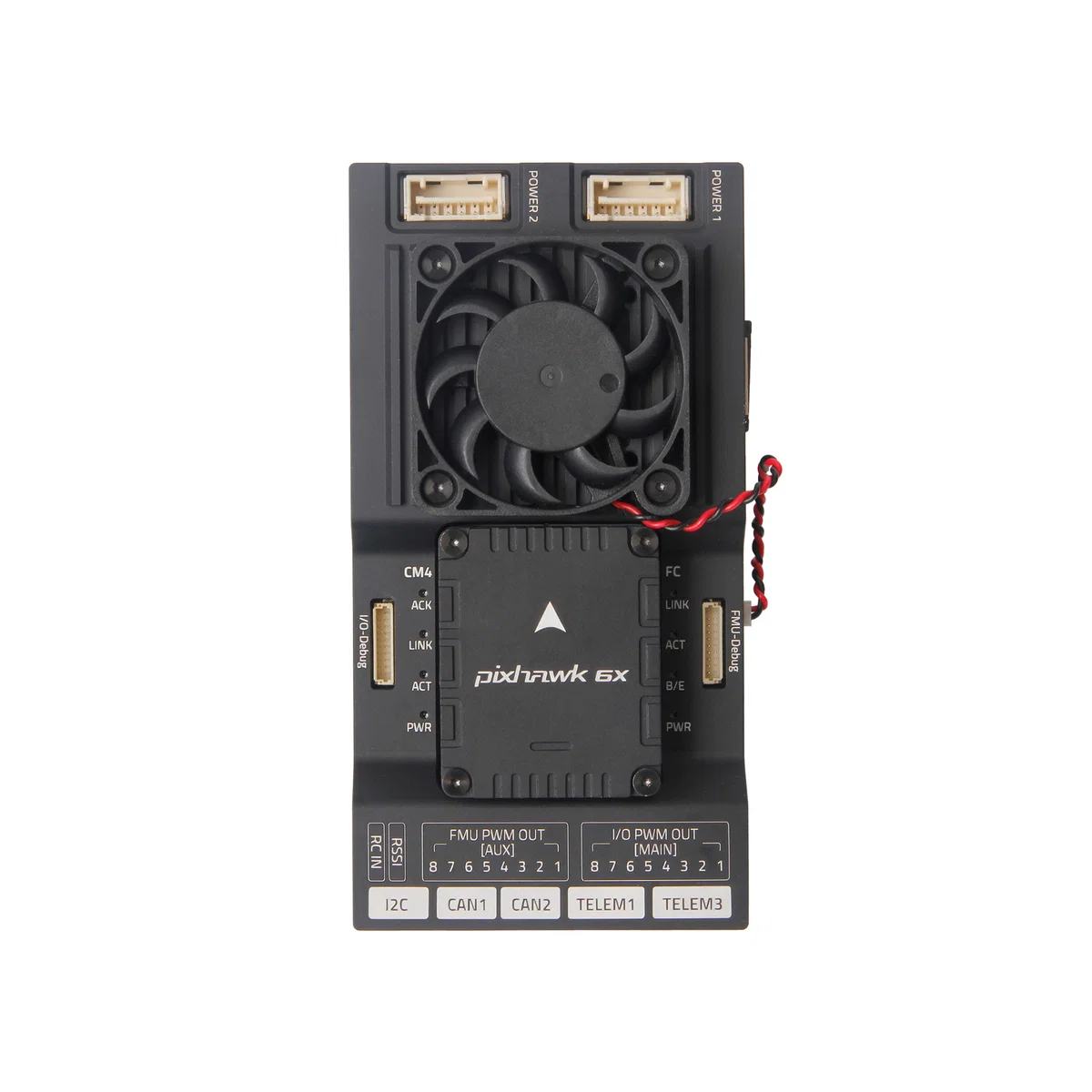 Pixhawk RPi CM4 Baseboard — Pixhawk 6X / RPi CM4 Baseboard / PM03D(Without XT30 Pre-soldered)