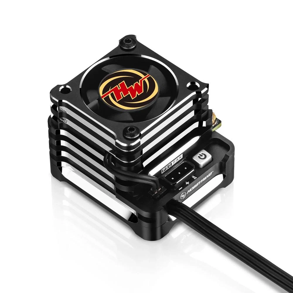 HobbyWing XeRun XD10 Pro Surface ESC for 1/10th Racing/Drift Cars - Choose Color — Black