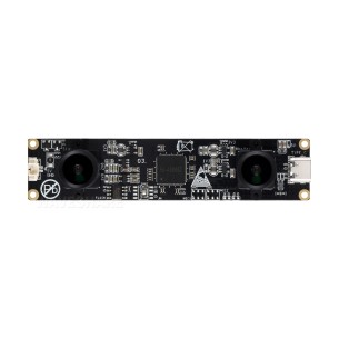 Moduł kamery stereo USB 2MP OS02G10, synchronizowane, distortion-free, 62 mm - Waveshare 32639