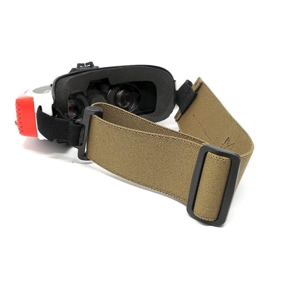 FatStraps 2" FPV Goggle Strap for Fatshark, Walksnail or DJI - Choose Your Style — Analog (Closed Loop) / Khaki Mil Spec
