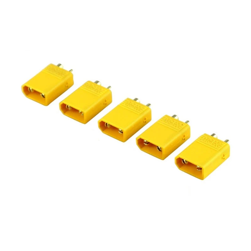 XT30 Male Power Connectors (5 Pcs.)