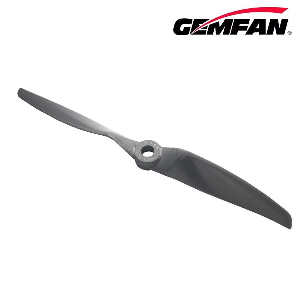 Gemfan 6x12 VORTEX Electric Glass Fiber Nylon Airplane/Wing/Drone Prop (2 Pcs) - Choose Rotation — Regular