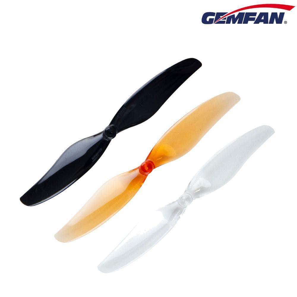 Gemfan Ducted 3" 75mm Bi-Blade Propeller 1mm Shaft (4CW+4CCW) - Choose Your Color — Whiskey