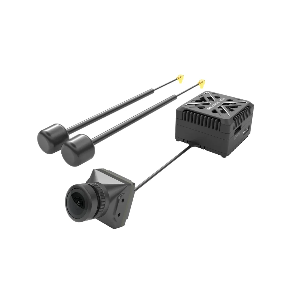 Walksnail Avatar GT2 Kit Dual Antennas with Avatar Pro Camera 1080P and GT2 VTX 2W for Walksnail Avatar/Fatshark Dominator HD FPV System