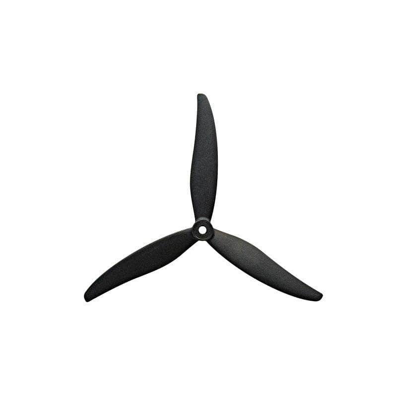 Gemfan 7035 Reinforced Carbon Or Glass Nylon Tri-Blade 7" Prop 4 Pack - Choose Version — Carbon Nylon Props