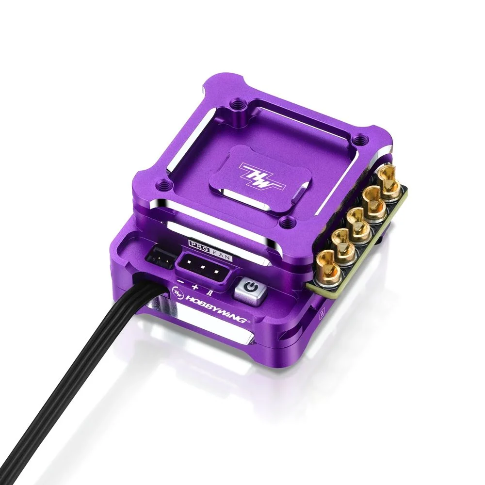 HobbyWing XeRun XD10 Pro Surface ESC for 1/10th Racing/Drift Cars - Choose Color — Purple