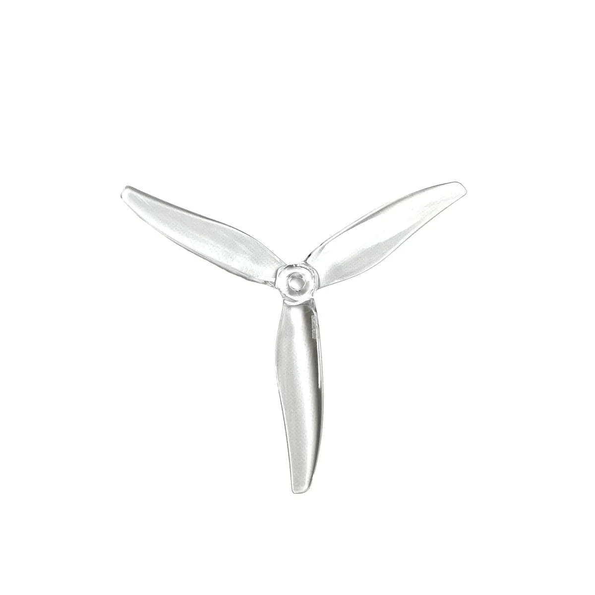 Gemfan MCK ReV3 51366-3 Durable Tri-Blade 5" Prop 4 Pack - Choose Your Color — Light Speed Clear