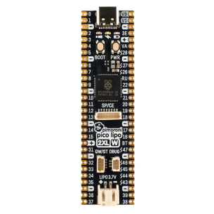 Płytka rozwojowa Pimoroni Pico LiPo 2 XL W – RP2350B, 16MB Flash, 8MB PSRAM, Wireless/Bluetooth, USB-C, LiPo – PIM776