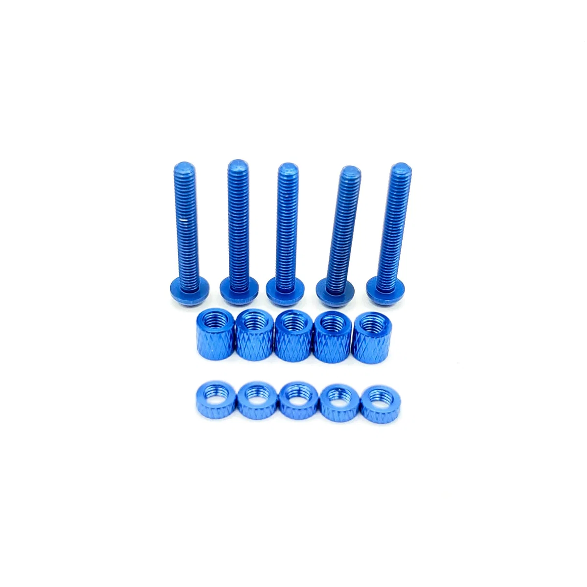 M3 Stack Hardware Kit - 20mm — Dark Blue