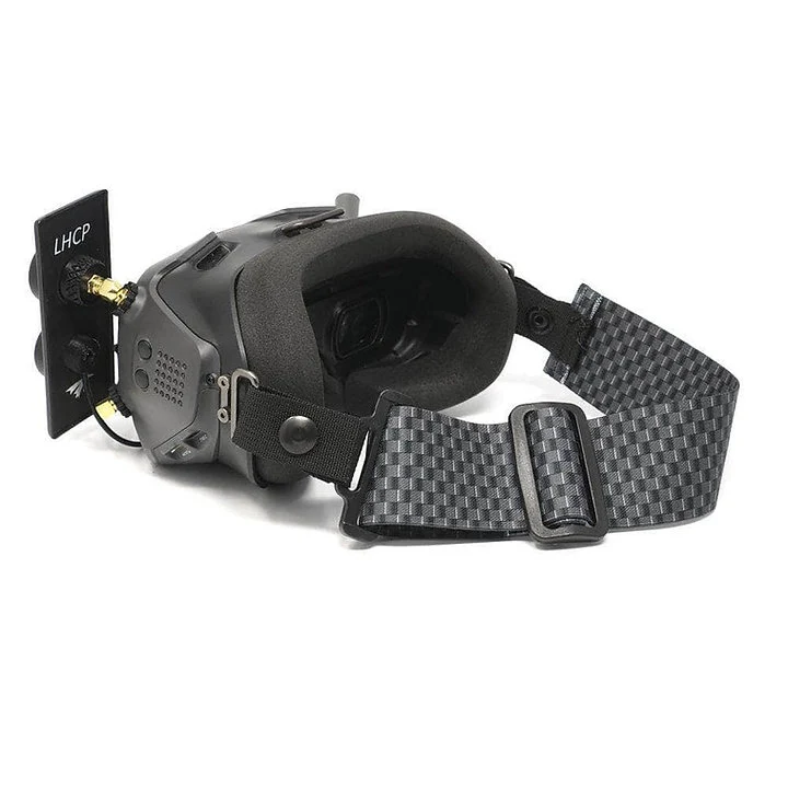 FatStraps 2" FPV Goggle Strap for DJI/Avatar/Dominator/HDZero - Choose Style — Carbon Weave