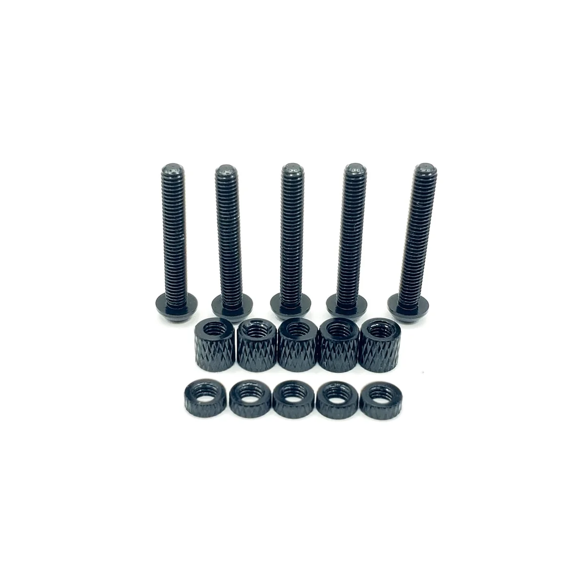 M3 Stack Hardware Kit - 20mm — Black