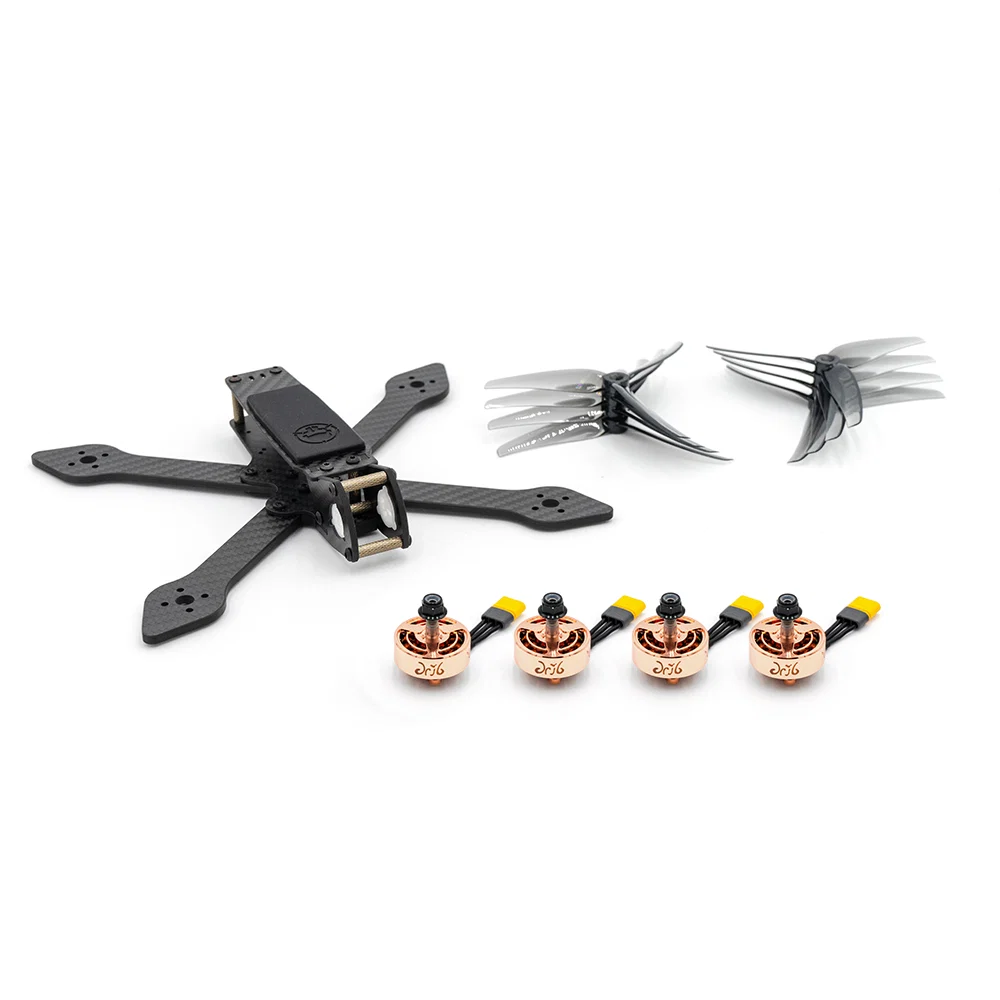 Skyliner MK3 5" Frame & Motor Bundle - 4S — Hypetrain Drib V3 (Solder Free)