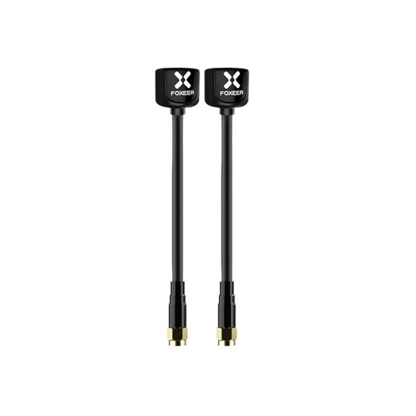 Foxeer 5.8G Lollipop 4 2.6dBi Omni Antenna 2pcs - SMA 100mm RHCP (Choose Color) — Red