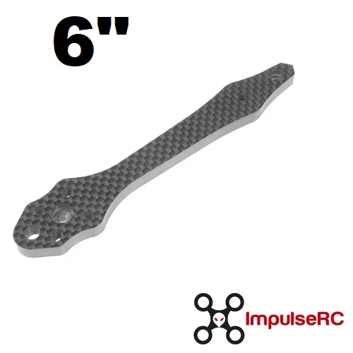 ImpulseRC APEX 6" CF 5.5mm Arm + Press Nut