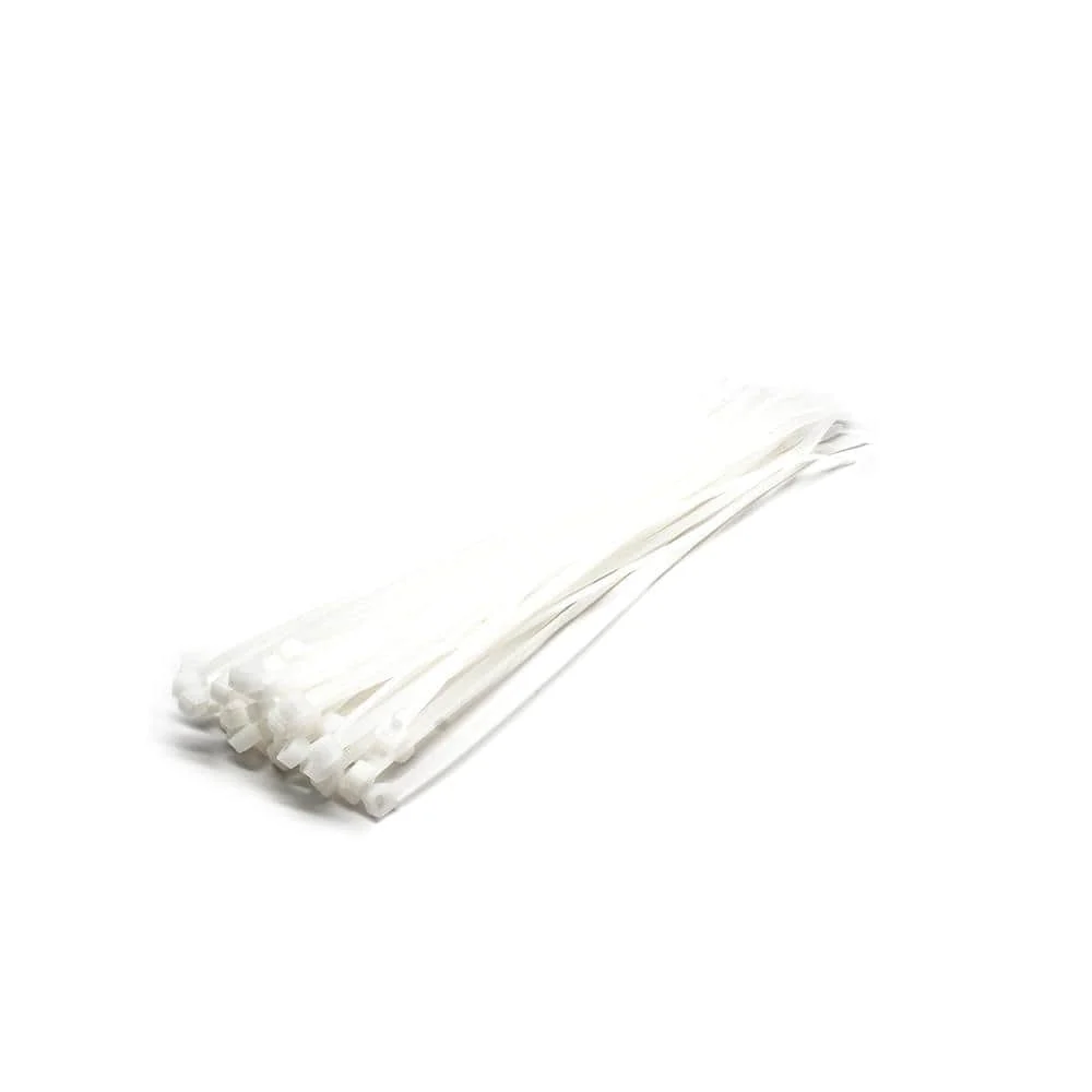 Zip Tie 50 Pack - Choose Your Version — Clear / 250x4mm