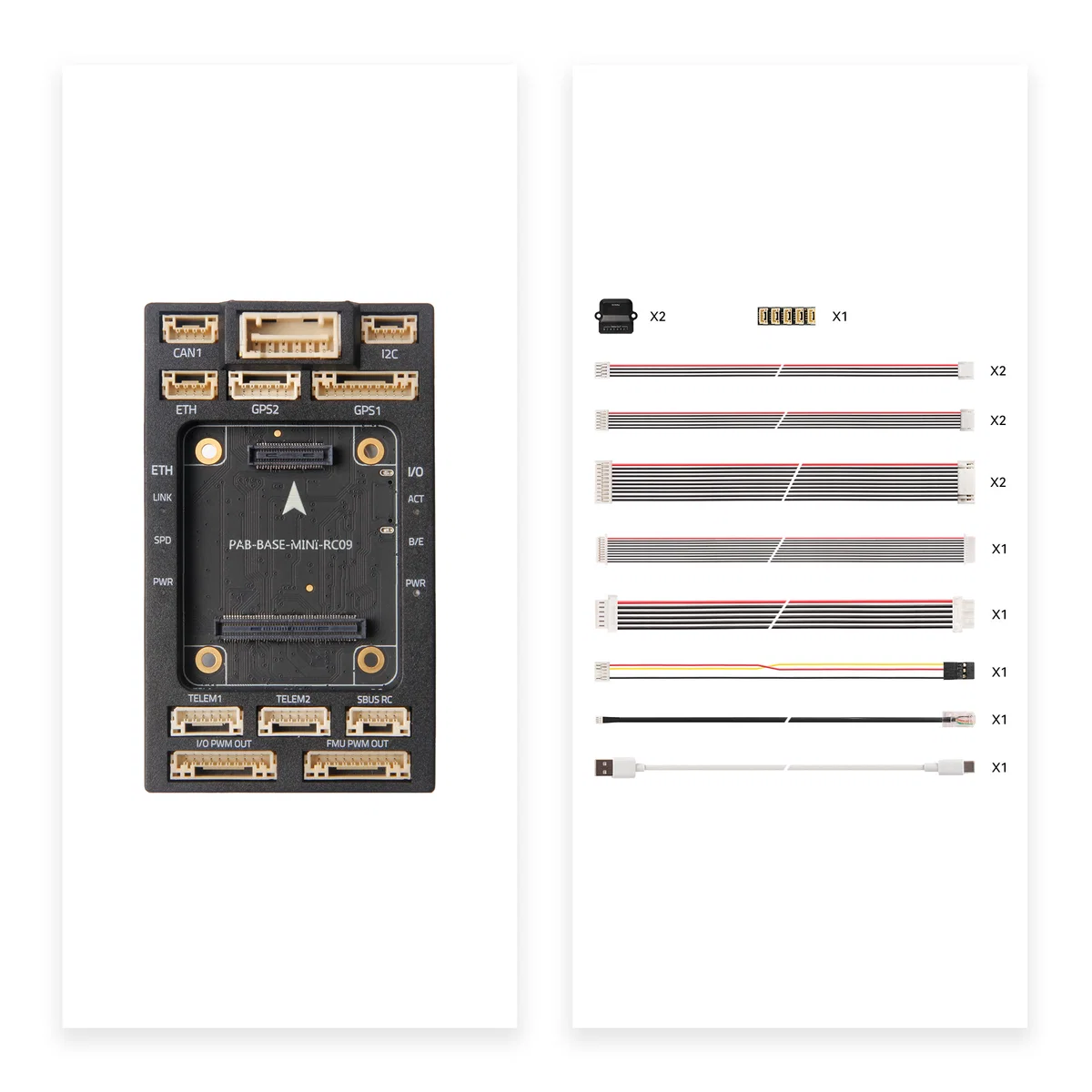 Pixhawk Baseboards — Pixhawk Mini Baseboard