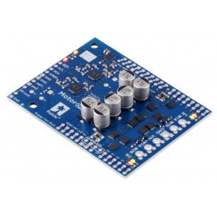 Motoron M2S18v18 Dual High-Power Motor Controller Shield - 2-kanałowy sterownik silników DC dla Arduino (bez złączy)
