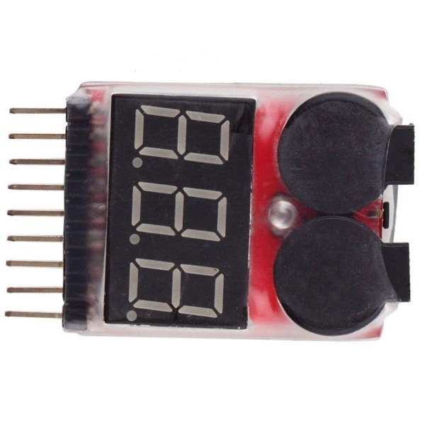 Alarm Buzzer LiPo / Li-Ion / LiMn / Li-Fe 1-8S