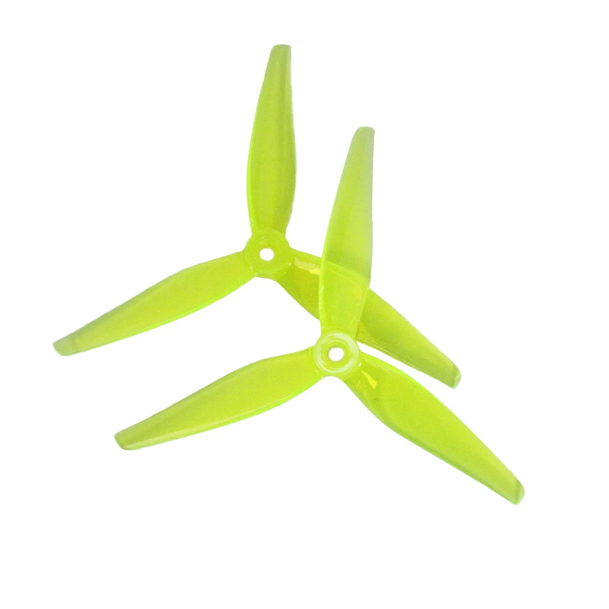 HQ Prop 5135 V2(R35 V2)5.1x3.5x3 Tri-Blade 5" Prop 4 Pack - Choose Your Color — Yellow
