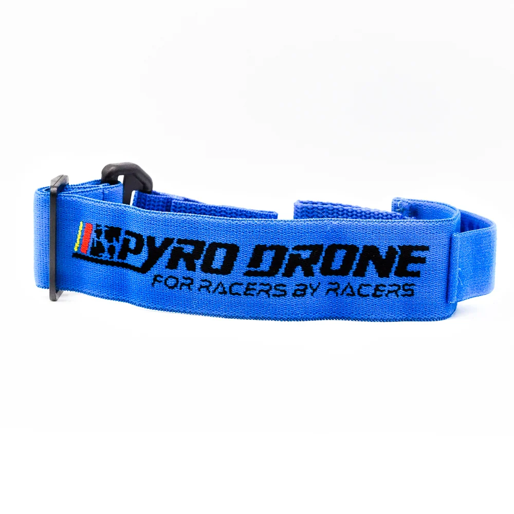 Pyrodrone Quick Installation Goggle Strap - DJI/FatShark — Blue