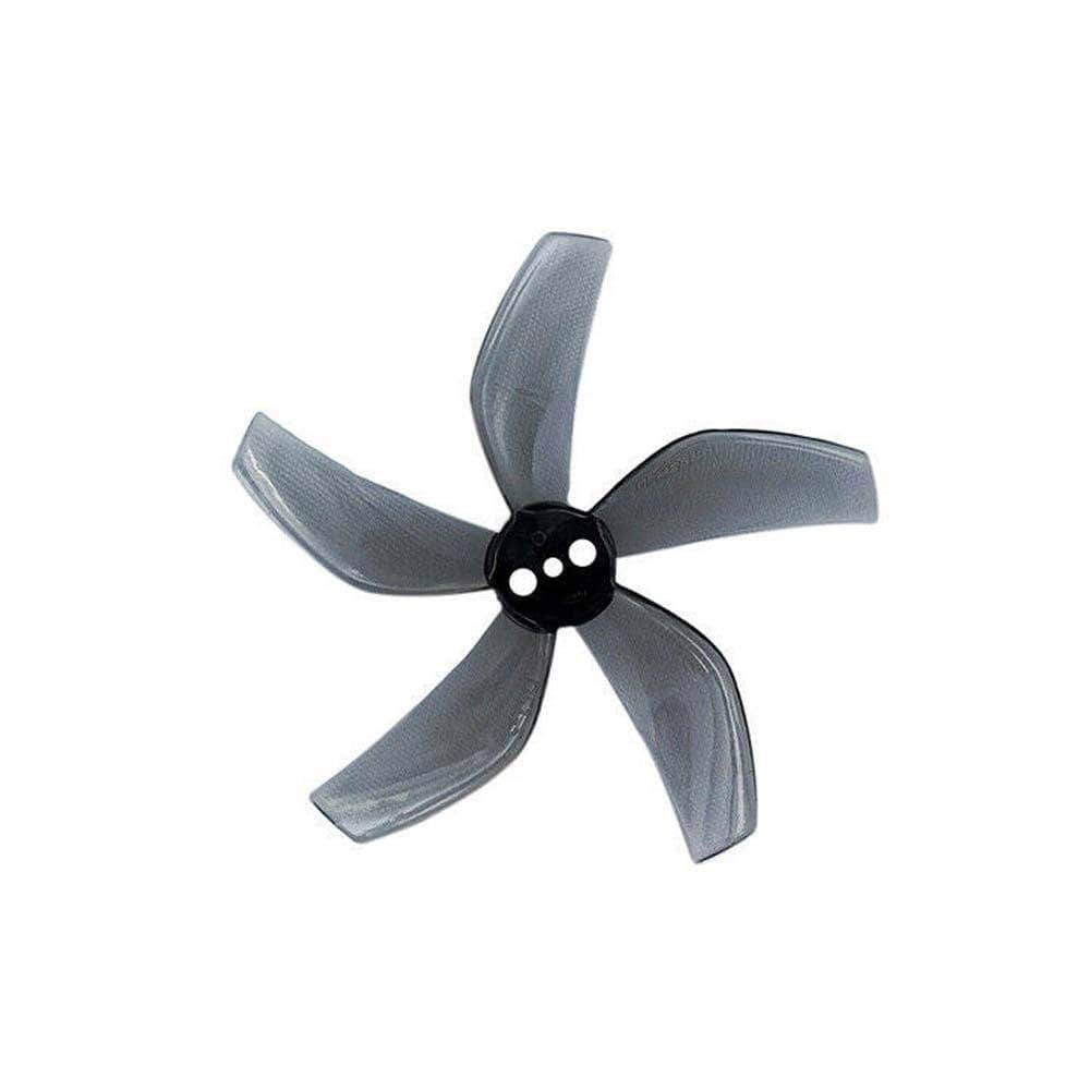 Gemfan D51-5 1.5mm T-Mount Penta-Blade 2" Prop 8 Pack - Choose Your Color — Clear Gray