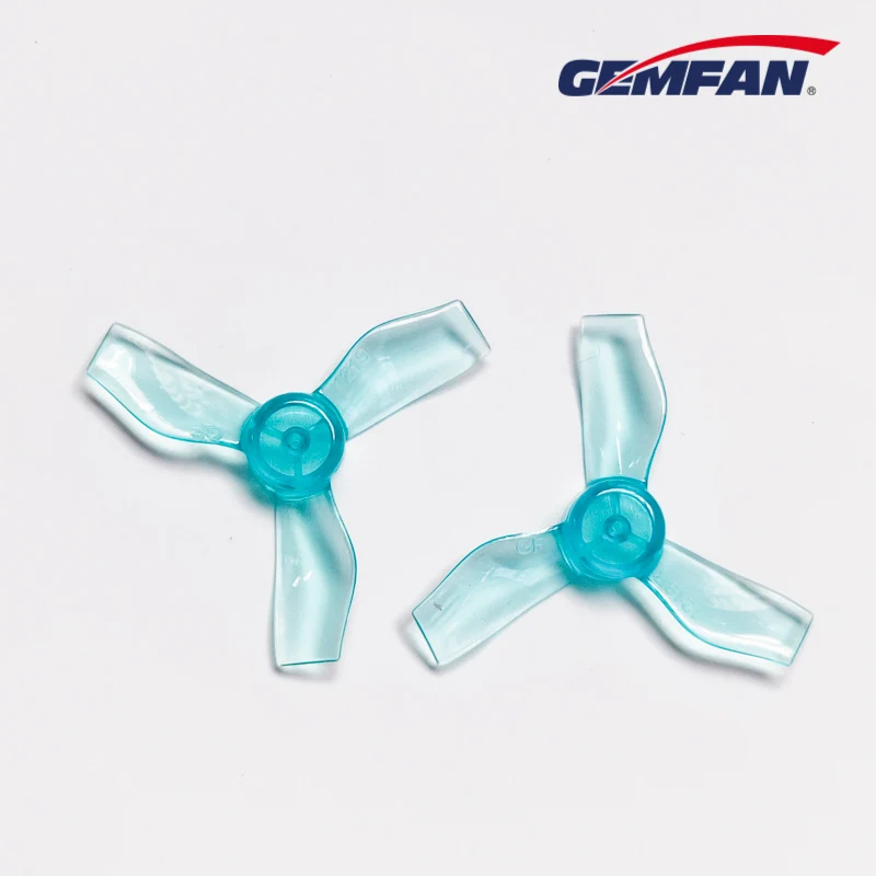Gemfan 1219-3 31mm Triblade 0.8mm Shaft — Blue