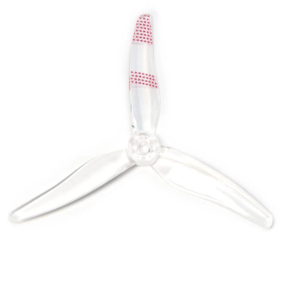 Moonlight Tri-Blade 5" Prop 4 Pack - Choose Color — Red
