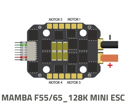 MAMBA F65 128K MINI ESC