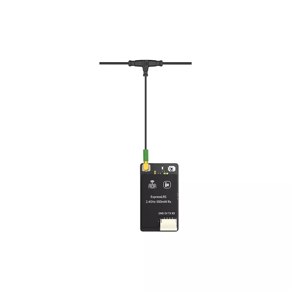iFlight ExpressLRS ELRS 500mw Receiver 2.4GHz - Choose Antenna — 40mm Mini Antenna